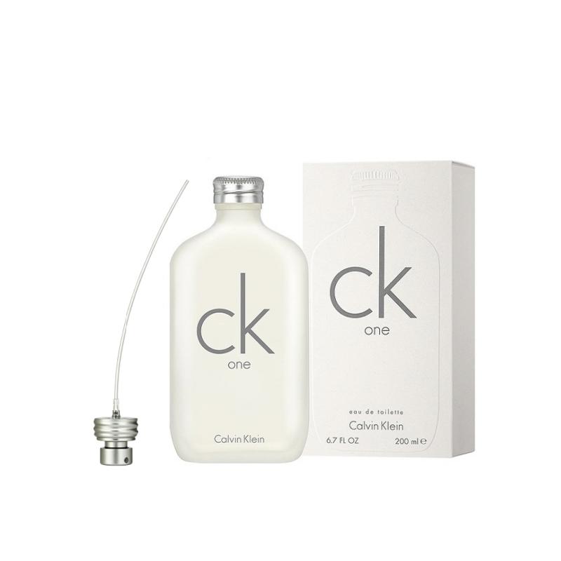 Calvin Klein One Carey Eau de Toilette Woody Citrus Eau de Toilette EDT Unisex Perfume for Men and Women //// Cosmetics 200ml without gift box