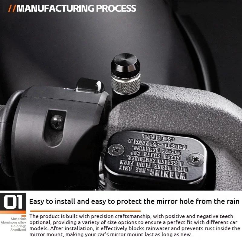 Motorcycle M10*1.25 CNC For QJMOTO QJ SRT 800 800X 800SX SVT 650 X SRT700 SRT 800 700 650 550 Mirror Hole Plugs Screws Bolt