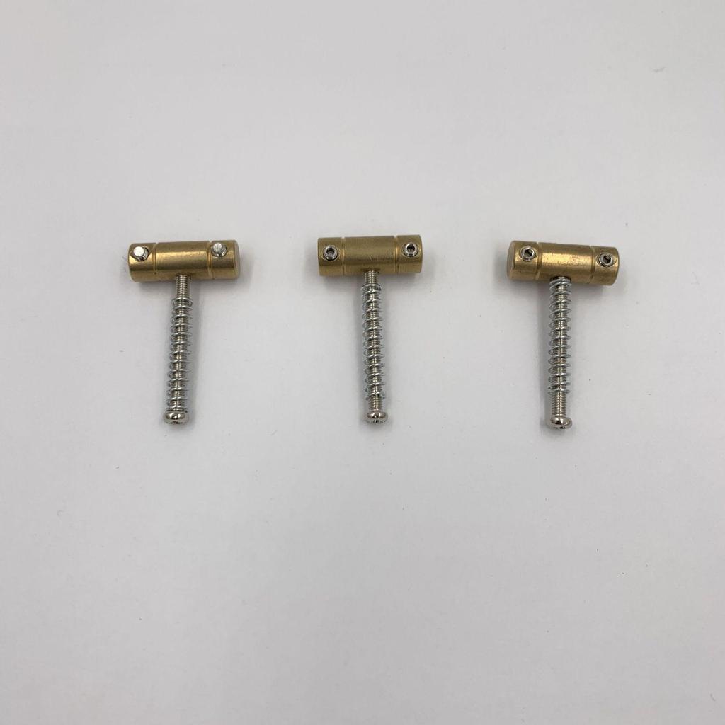 TL Electric Guitar Bridge Saddle, Tremolo System, Lower String Bar, String Pressure Block, Guide.