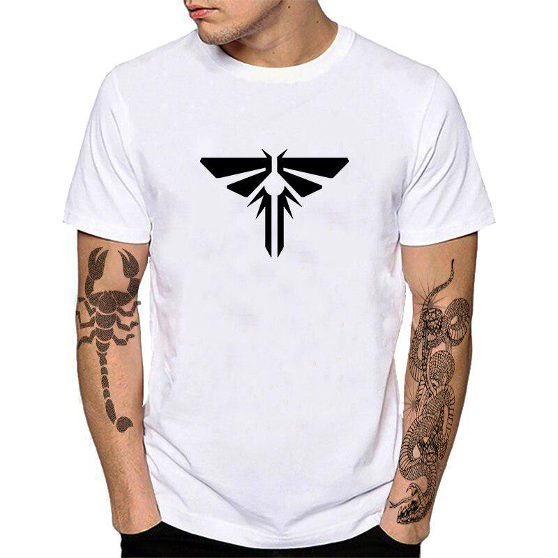 Футболка Last Of Us Part Ii Ellie S Tattoo Lou с принтом жирафа в стиле игры