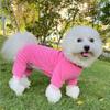 Soft Winter Dog Pajamas For Small Medium Large Dogs Cat Pajamas Warm Kitten Puppy Sleepingwear Dog Cat Clothing Coat Pet Clothes