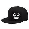 Смешная Кепка-Snapback с Лицом Монстра, Бейсболка с Мультяшным Выражением, Регулируемая Повседневная Кепка для Унисекс