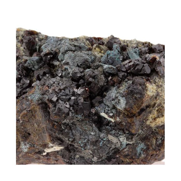 Pierres et Minéraux. Bournonite + Sphalerite. 1410.0 ct. Saint-Laurent-le-Minier, Occitanie, France.