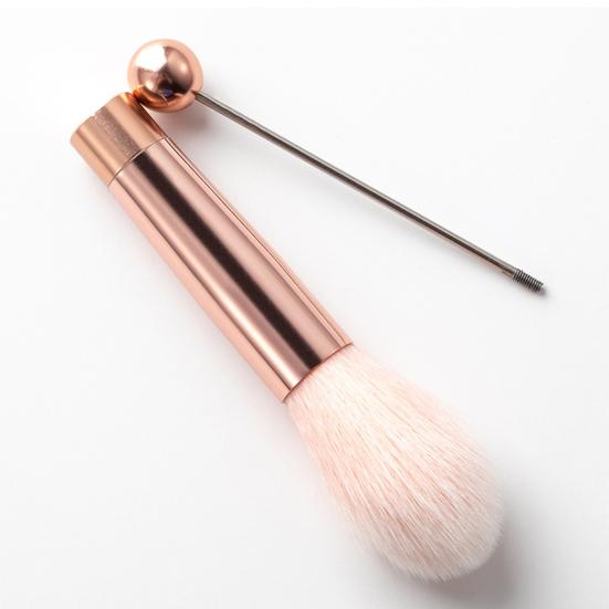 5 шт./компл. набор кистей для макияжа, сделай сам, металлическая ручка, бисер, тонкая мягкая щетина, натуральные нежные кисти с эффектом макияжа