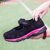 Летняя дышащая повседневная обувь женская уличная плоская сетчатая легкая удобная спортивная обувь для ходьбы Louboutins Zapatos De Mujer