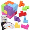 MAGTRE Magnetic Block 3D Puzzle Ages (Multicolor) 6-99
