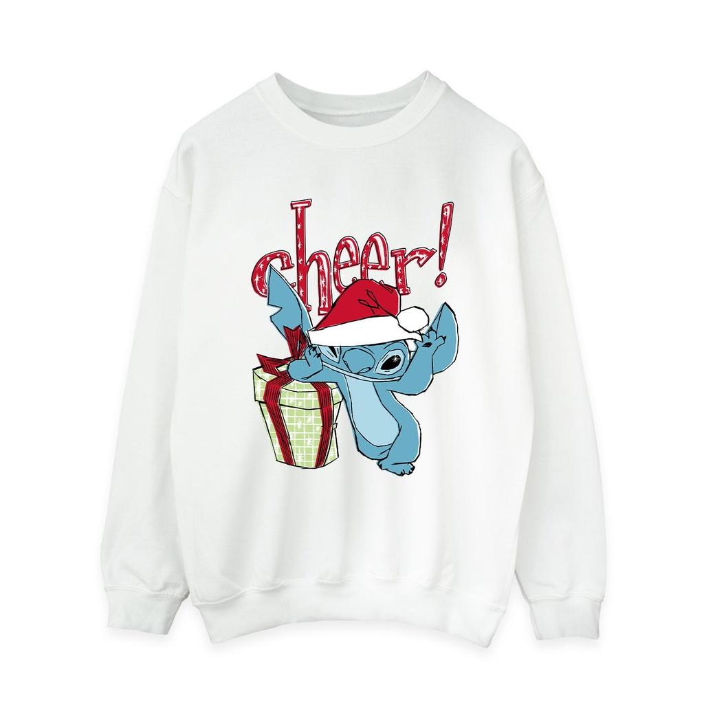 Disney Womens/Ladies Lilo And Stitch Cheer Sweatshirt