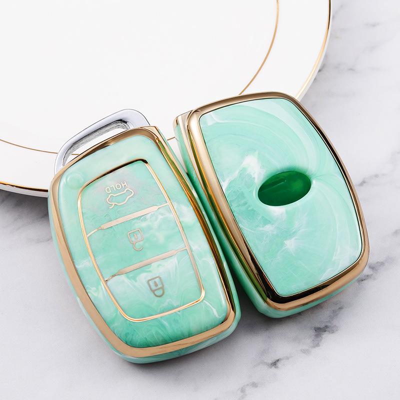 Современный чехол для ключа автомобиля для ix25, ix35, Sonata, Elantra, Mistra - Защитный чехол-сумка