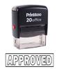Printtoo Office Stationary APPROVED Self Inking Rubber Stamp Custom Stamp -