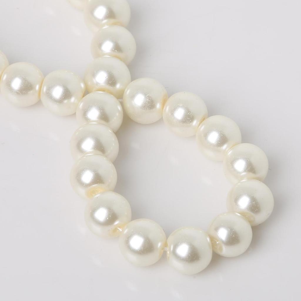 Стеклянные бусины для изготовления ювелирных изделий, украшения текстиля, диаметр 4/6/8 мм