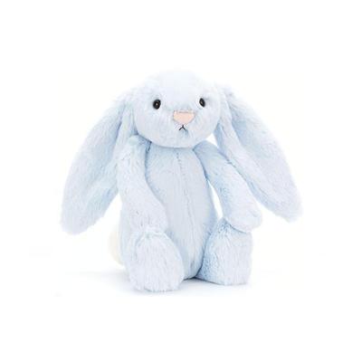 Jellycat Серия Зайчик Бонни Застенчивая Успокаивающая Синяя Кукла Плюшевая Кукла Высота 31см/51см