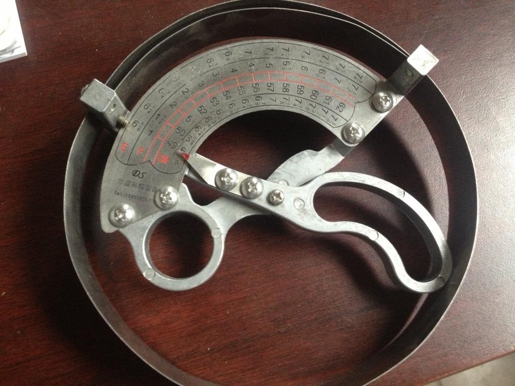 Cap Measuring Device Children's Hat Inner Diameter Caliper Measuring Cap Circumference Ruler