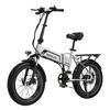 KOOLUX BK10S 750W Motor Adult Electric Bicycle 20 Inch Fat Tires Electric Bike 48V13Ah Battery City Foldable E-Bike