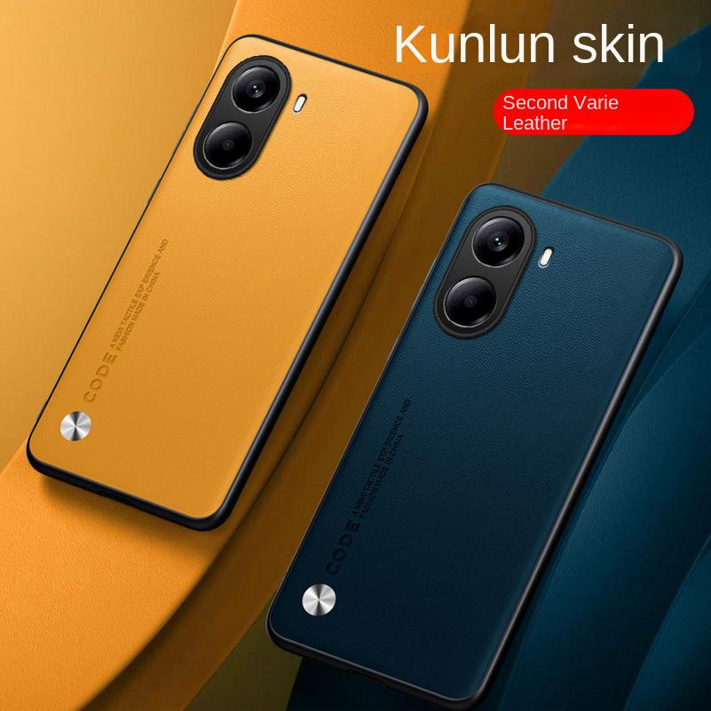 Plain Leather Case For POCO X7 Pro Poco X7 POCO F6 Pro F6 M6 4G X6 Pro F5 Pro X5 POCO C75 C65 C61 Luxury Hybrid Hard Phone Cover
