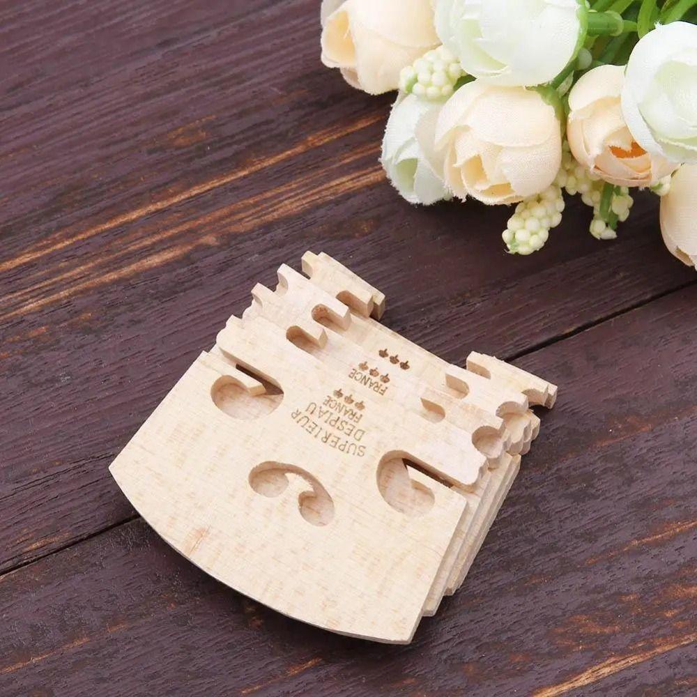 Steady Bridge Fiddle Maple Wood Bridge Violin Strings Bridge Instrument Accessories