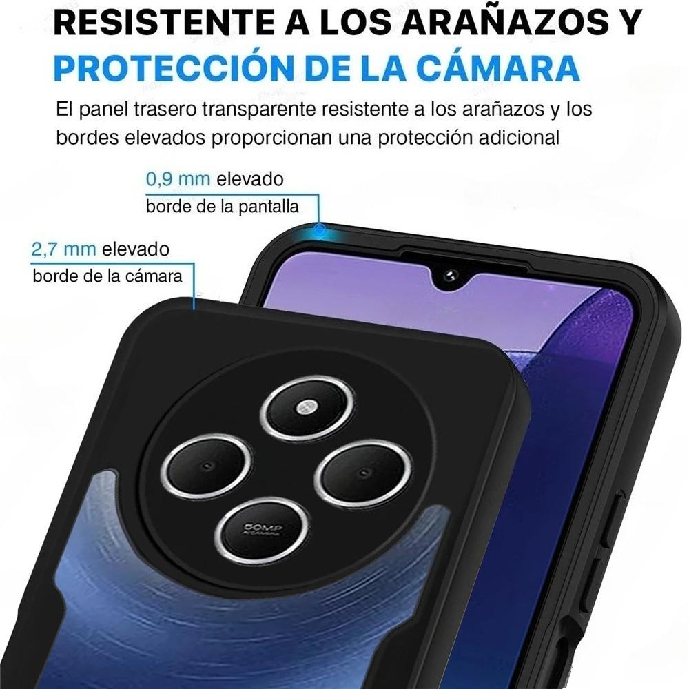 3-в-1 360° Защитная пленка для экрана Прозрачный HD чехол Для Redmi A5 A4 A3 A3 Pro 14C 4G Ударопрочный Мягкий силиконовый бампер Задняя крышка телефона