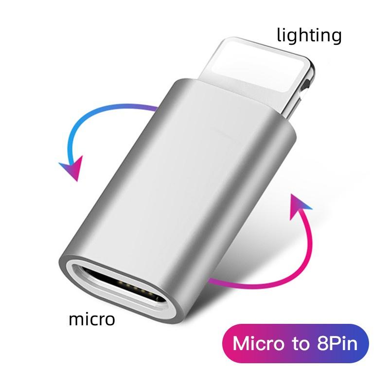 Адаптер для зарядки и переноса Zymello, переходник для телефонов Android на Type-C, совместимый с IOS, для iPhone, адаптер-конвертер USB C, разъемы Micro USB