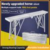 Foldable Working Platform Household Telescopic Lifting Workbench Platform High Stool Scaffolding Plaster Ceiling Workbench