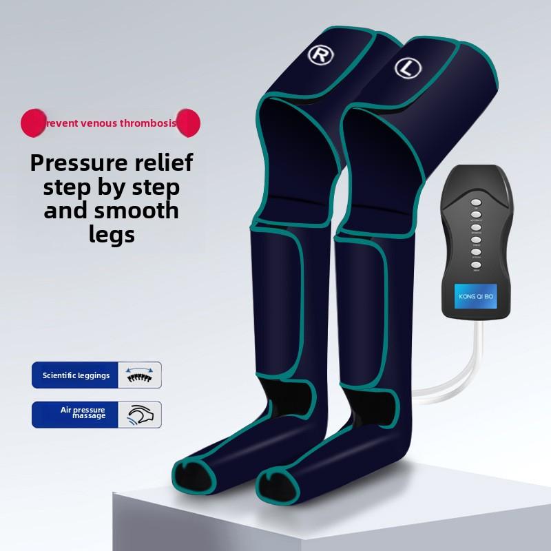 Компрессионный воздушный массажер для ног, электрический массажер для ног с воздушными волнами