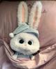 Boss Bunny: Long-Eared Plush Rabbit Doll Gift for Girls' Birthdays