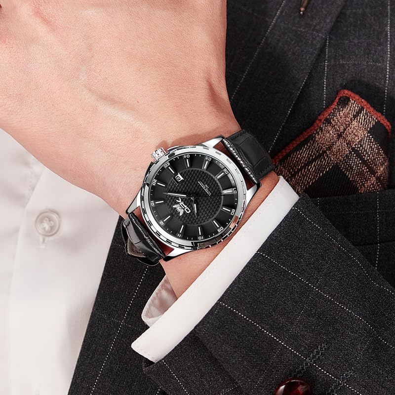 OPK кварцевые простые популярные часы стильные модные водонепроницаемые классические наручные часы из нержавеющей стали с датой светящиеся школьные корпоративные подарочные мужские