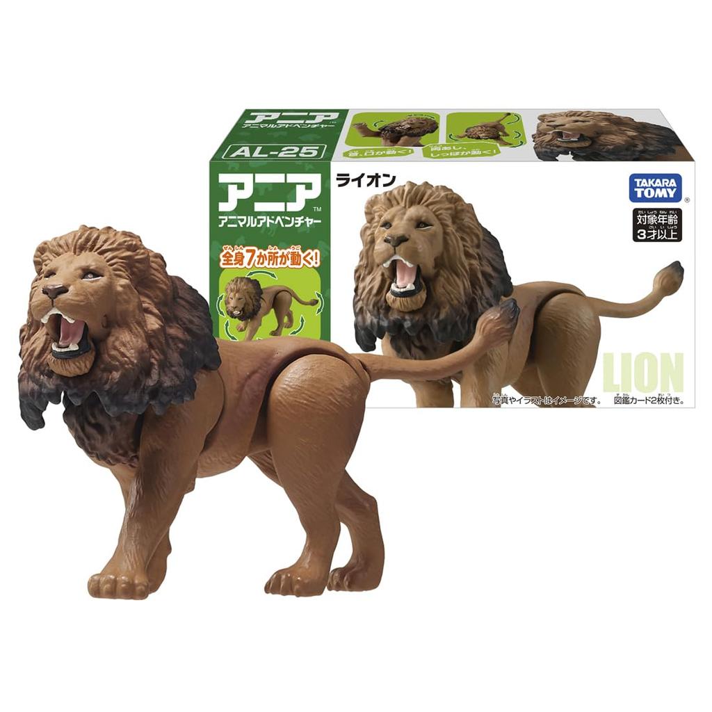 TAKARA TOMY Игрушка динозавр Ania Lion Animal Ages AL-25 3+