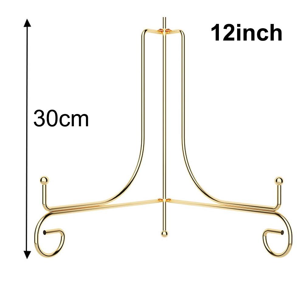 4 6 8 10 12 дюймов Подставки для тарелок Железная Подставка для фото Прочная Подставка для демонстрации Домашний Декор
