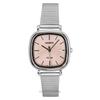 Standard Analog Stainless Steel Salmon Dial Quartz LTP-B166D-4AV Women's Watch