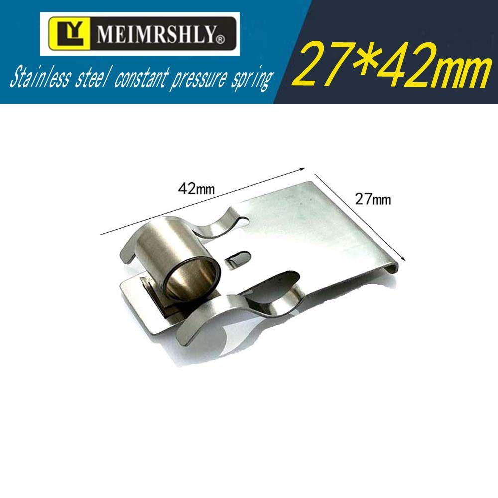 JR Motor Carbon Brush Holder Grip Bracket with Constant Force Spring, Aluminum Copper, 25*32*60 mm.