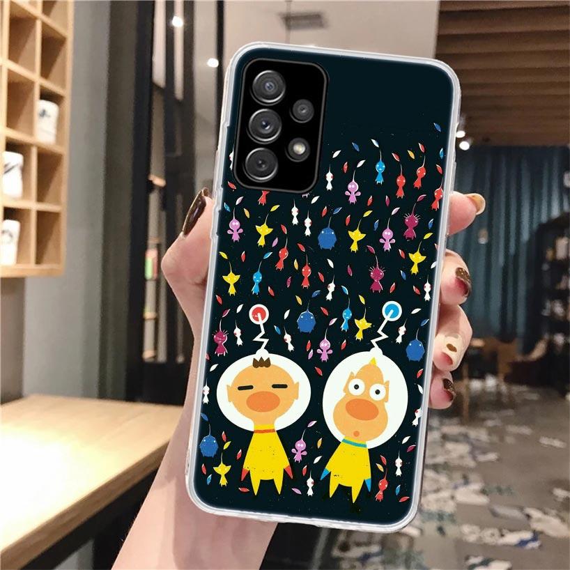 Игровой P-PikminS 4 Мягкий чехол для телефона для Samsung Galaxy A52 A42 A32 A22 A12 A02S A51 A50 A41 A31 A21S A71 A40 A30S A20E A10S A70
