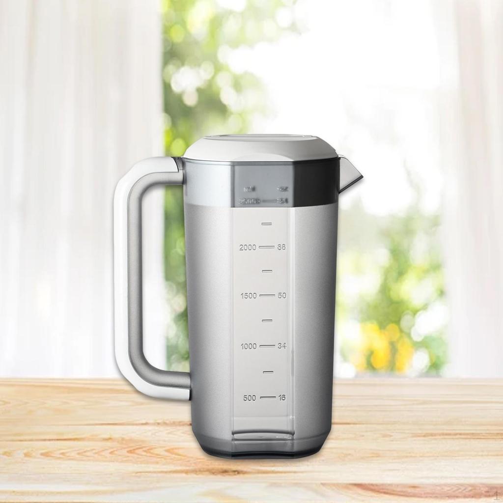 Water Pitcher Beverage Carafe Multifunctional with Spout Iced Tea Drink Container for