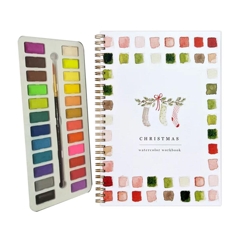 Рабочие тетради по акварели, рабочие тетради по акварели для начинающих, принадлежности для рисования художественных промыслов, акварельные книги для детей, взрослых, подростков