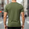 Aeronautica Militare Khaki T-Shirt Men' Crew-Neck Scoti005J508-07001