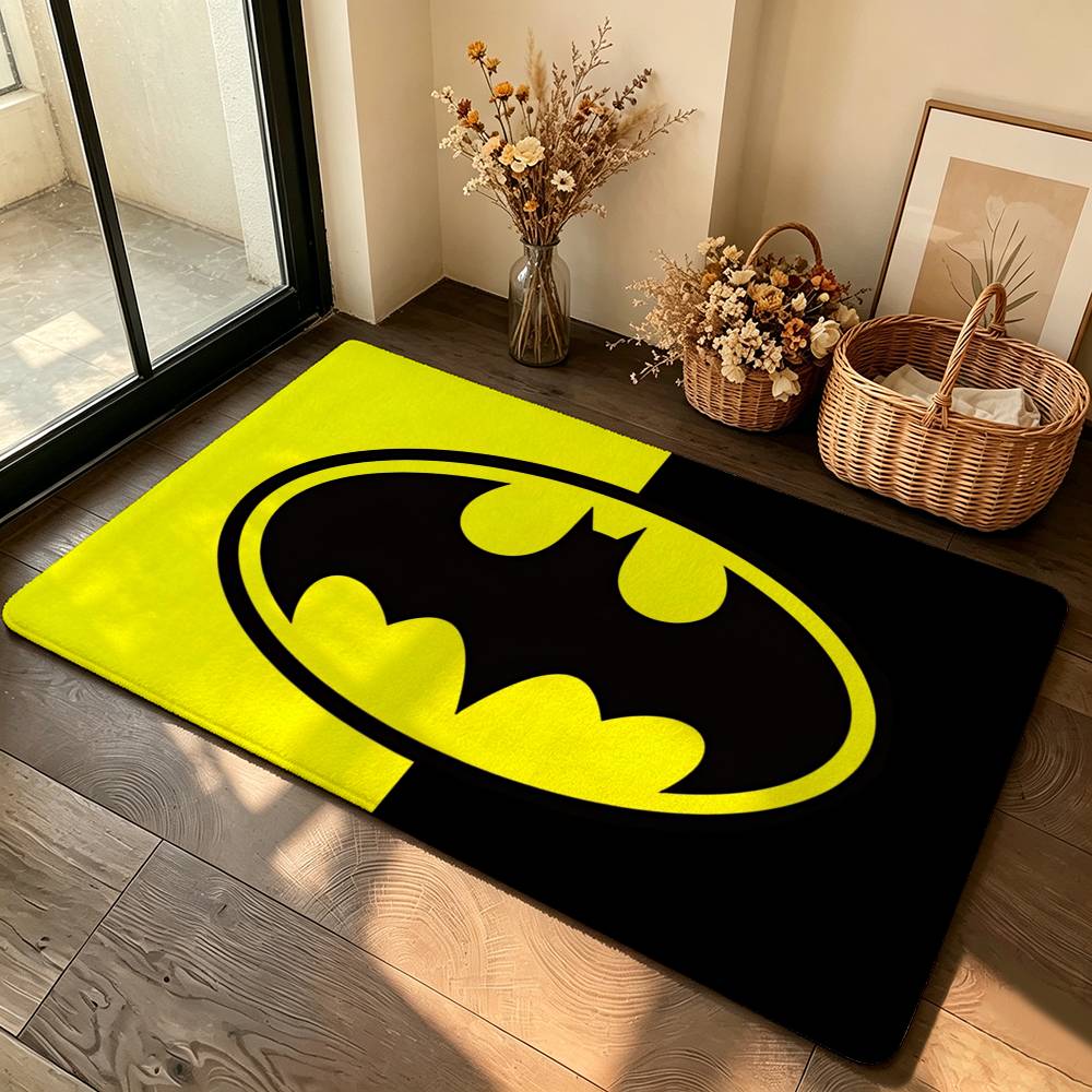 Cool B-BatmanS Classic Carpet Bathroom Anti-slip Mat Door Mat Home Decoration Mat Entrance Door Mat Scratch-resistant Door Mat
