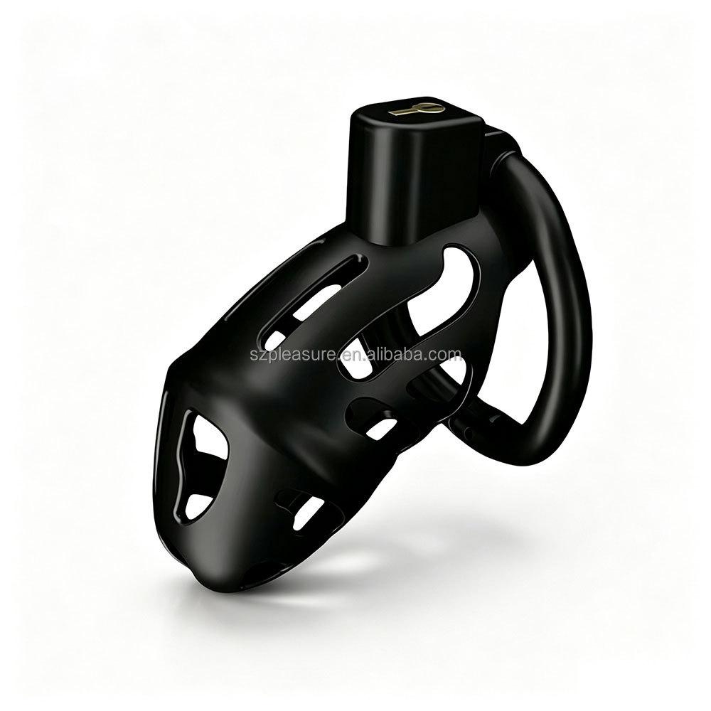 Men Sex Toy ABS Chastity Device Cock Cage Male Penis Lock Cage