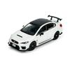 PAUDI MODEL 1/64 scale Subaru WRX STI S208 Right Pedestal Diecast Model Car White