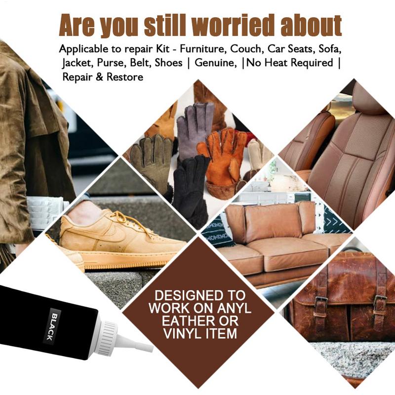 20ml Advanced Leather Repair Gel Leather Holes Complementary Color Repair Paste Car Repair Cream Agent Car Accessries