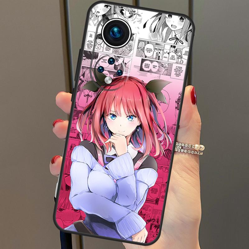 Чехол Nakano Nino Gotoubun no Hanayome для Honor 50 Lite, чехол для Huawei P20 P30 P40 Pro Nova 9 5T P Smart 2021 8X 9X 10i