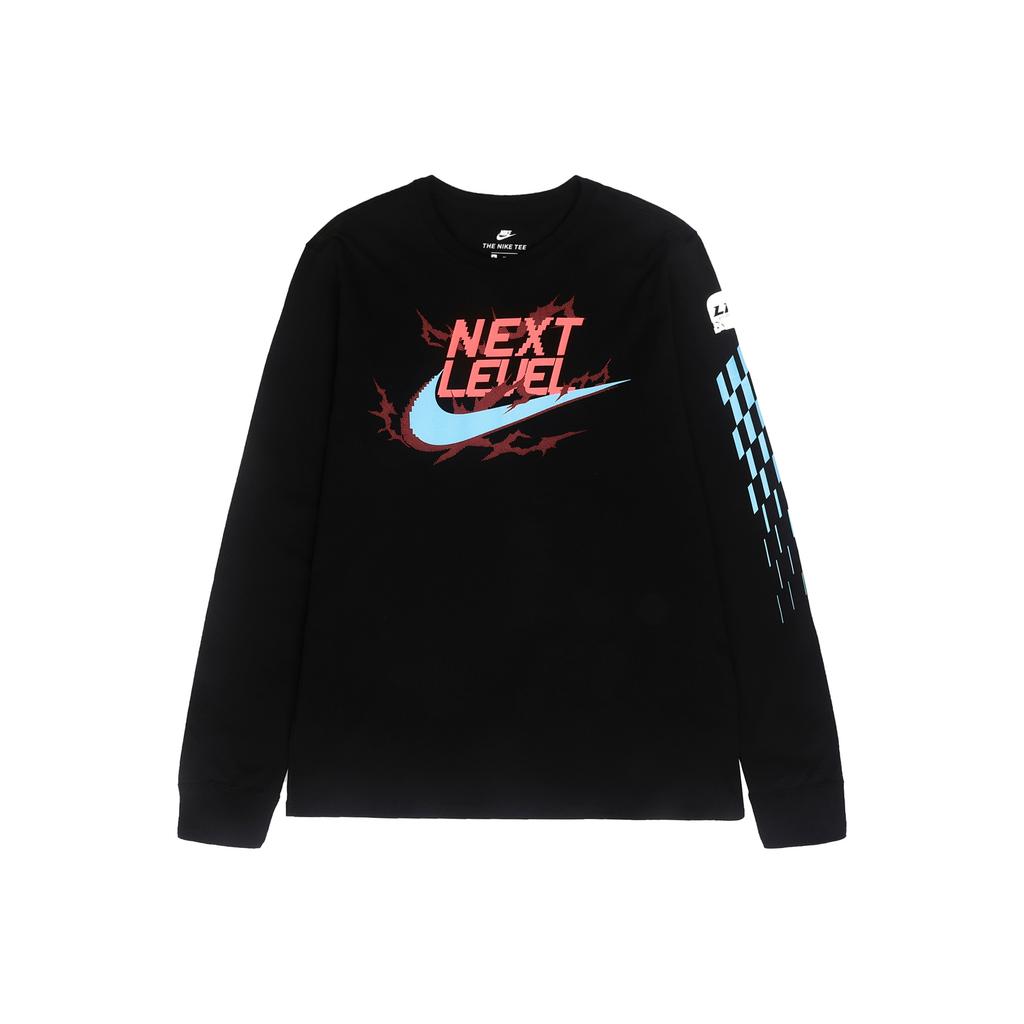 Nike Мужская футболка с длинным рукавом и принтом LPL Collaboration, черные DA5004-010