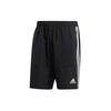 Tiro19 Woven Straight-Leg Striped Fit Shorts Men Bottoms Black D95919