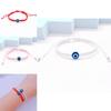 Trendy European And American Handmade Bracelet With Adjustable Evil Eye Design Perfect Gift For Couples