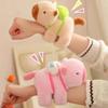 New Kapibara Snapping Circle Capybara Doll Bracelet Doll Plush Toy Girl Doll Children's Small Pendant