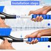 1Pc 2 In 1 Removable Car Ice Scraper with Ergonomic Foam Handle, Winter Snow Brush Scratch-Free Snow Removal Tool