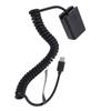 Type C Power Adapter DC Coupler FW50 Full Decoded Dummy Battery for Sony A6000 A6500 A9 A7