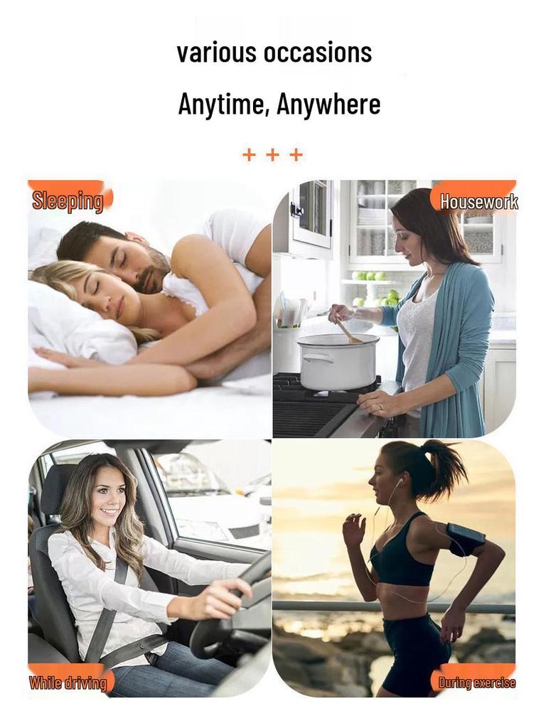 Wireless Heated Abdominal Massager Belt for Belly and Waist