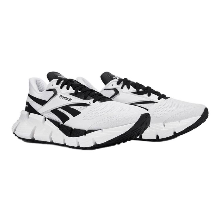 Reebok FloatZig 1 White Black Men Sneakers Footwear-White Core-Black 100206595