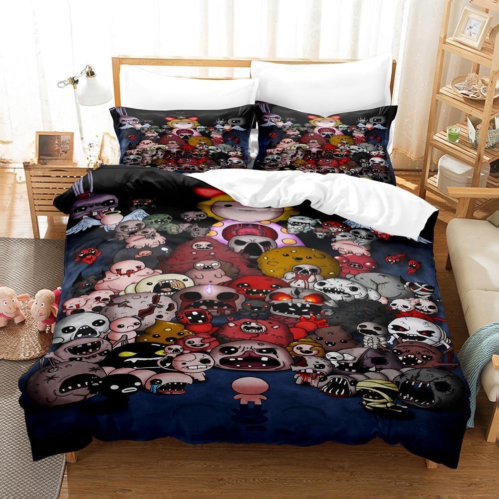 Модная игра с 3D-печатью The Binding of isaac Комплект постельного белья Single Twin Full Queen King Size Комплект постельного белья для подростковой спальни