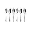 6 Pieces Teaspoons Silver Gold Dishwasher Safe 304 Stainless Steel 5.5in Teaspoon For Dessert Espresso Coffee Spoon4