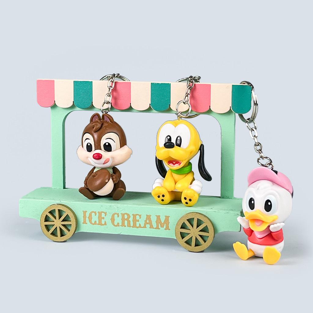 Mickey Mouse Pvc Keychain Collectible With Cartoon Characters For Fans And Kids