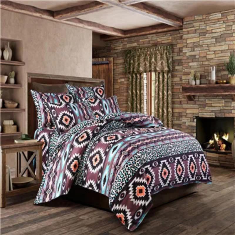 Bohemian Mossaic Ethnic Vintage Bed Linen Set King Queen Full Twin Size Duvet/Doona Cover Set